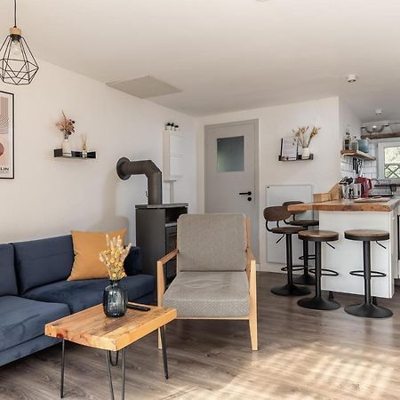 Am Grimnitzsee Gemutliches Tiny House Bungalow Mit Sauna Und Kamin Joachimsthal Dış mekan fotoğraf