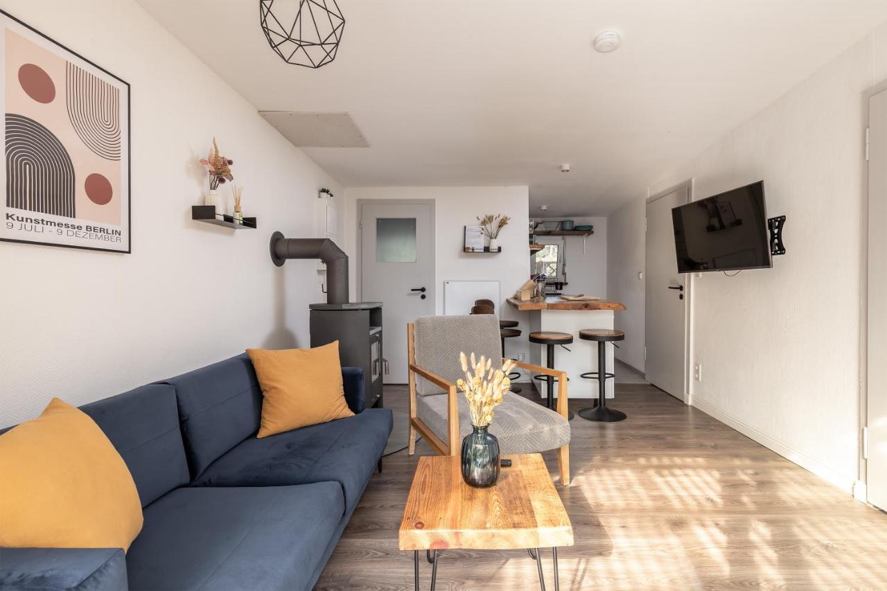 Am Grimnitzsee Gemutliches Tiny House Bungalow Mit Sauna Und Kamin Joachimsthal Dış mekan fotoğraf